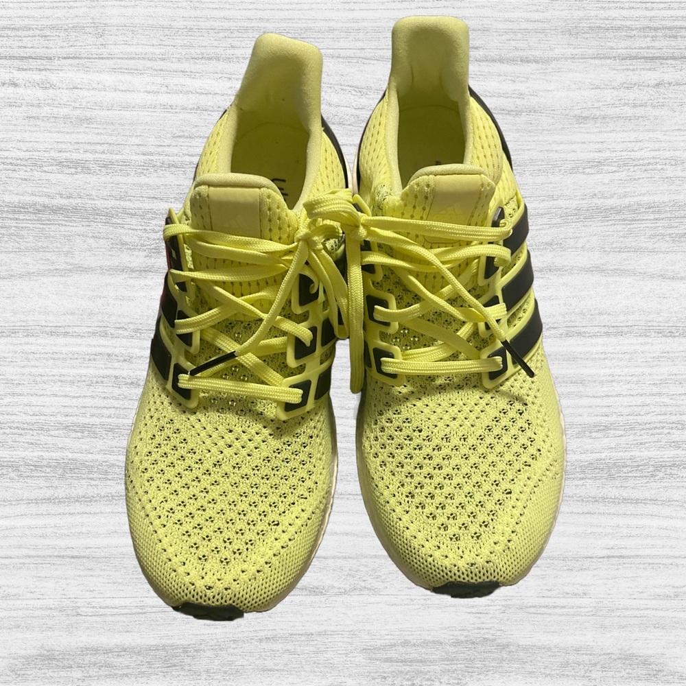 NWOT Adidas Frozen Yellow Athletic Shoes